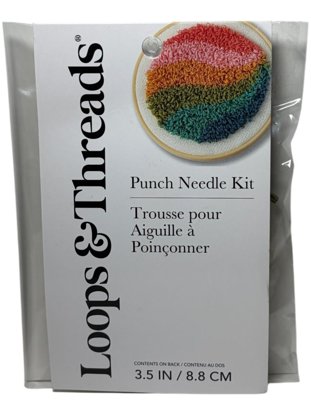 Loops & Threads Punch Needle Kit Rainbow NIP
